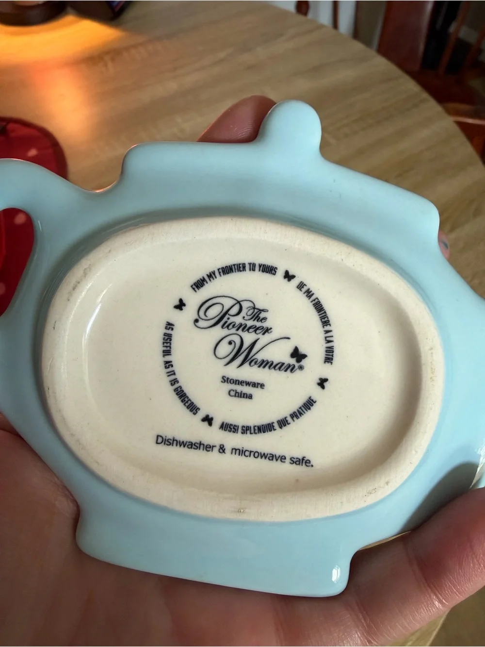 The Pioneer Woman “Sweeter Than Tea” Teapot Shaped Trinket Dish